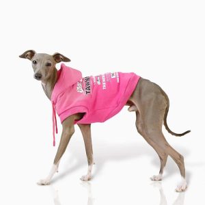 Cozy Italian Dog Cotton Hoodie, Breathable Comfort