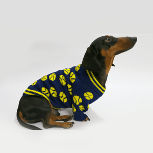 Cozy Knitted Dachshund Dog Sweater, Timeless Style