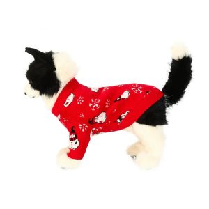 Festive Dog Christmas Sweater Knitwear, Classic Pattern