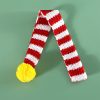 Festive Knit Cat Christmas Scarf Collar, Charming Accessory
