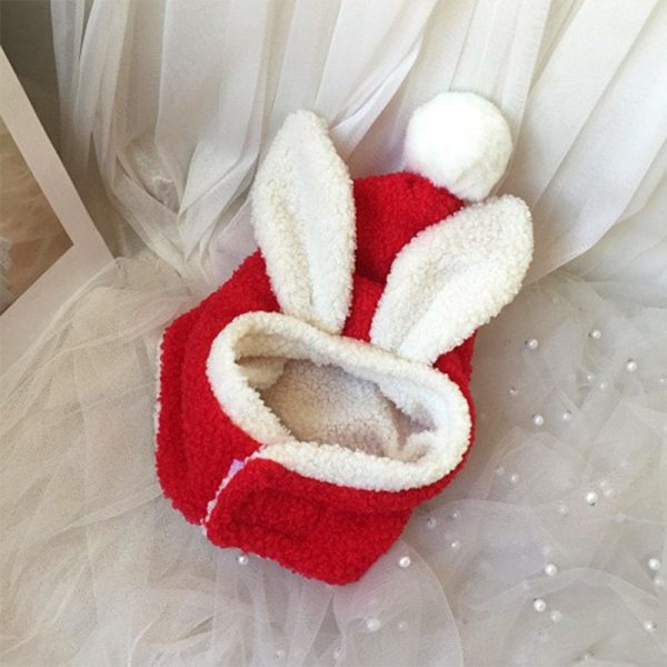 484c89b5-e286-43d1-8c48-3bdf8a1f65d7.jpg Festive Christmas Dog Fleece Hat, Cozy Holiday Style