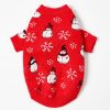 Festive Dog Christmas Sweater Knitwear, Classic Pattern
