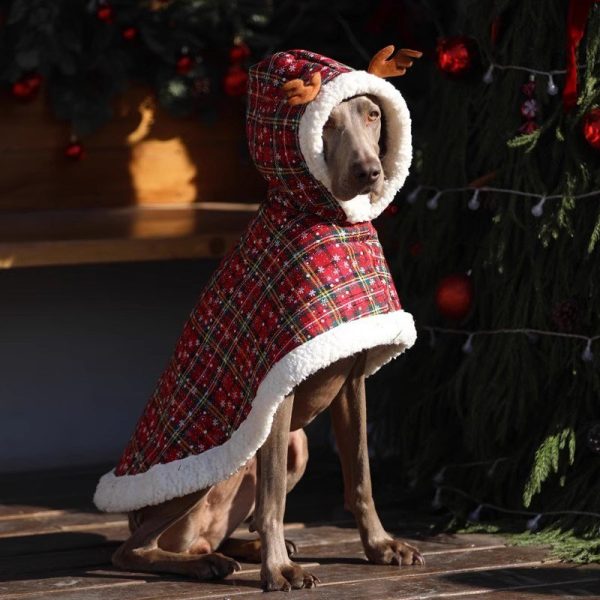 75e1ce56-b537-41b9-b538-3dd23562053d.jpg Festive Big Dog Christmas Hoodie Coat, Warm Holiday Wear