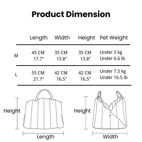 8dc909f3-da7a-4931-a897-eed8db711356.jpg Durable Oxford Cloth Small Cat Carrier, Convenient Travel