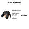 9e878e4b-e485-4267-aaf8-a0f1bc30f542.png Cozy Striped Dachshund Dog Sweater, Classic Pattern