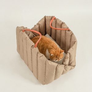 Durable Oxford Cloth Small Cat Carrier, Convenient Travel