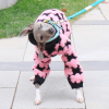 Embroidered High Neck Greyhound Dog Sweater, Classic Style