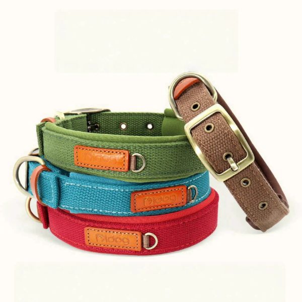 af1c5e13-3c4a-4660-81e4-b9c7d0997bf6.jpg Durable Adjustable Dog Collar with ID Tag, Practical Choice