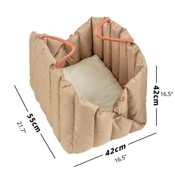 d182df8b-848c-40c4-a4f2-aae7831272dd.jpg Durable Oxford Cloth Small Cat Carrier, Convenient Travel