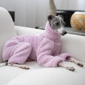 ea55079a-79d1-4e15-8d9b-083d109c6dc9.jpg Double Fleece Italian Greyhound Onesies, Soft Layering