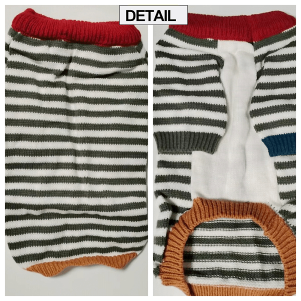 f02e643b-1b9e-4c8c-a203-409e391694c7.png Cozy Striped Dachshund Dog Sweater, Classic Pattern