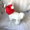 f4381388-87a8-4136-af8d-dd1acdfa78e9.jpg Festive Christmas Dog Fleece Hat, Cozy Holiday Style