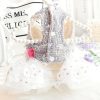 Fashionable Tweed Lace Teddy Poodle Dress, Chic Style
